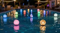 top floating pool lights