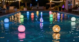 top floating pool lights