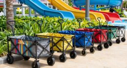 top folding picnic carts
