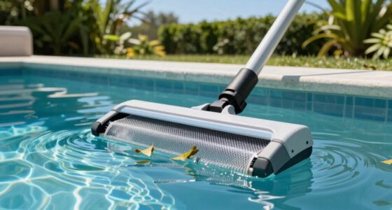 top heavy leaf debris skimmers