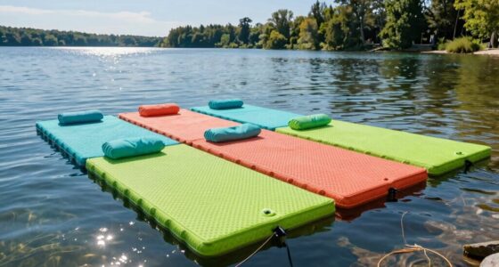 top lake floating mats