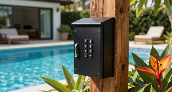 top outdoor lock boxes
