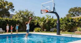 top pool basketball hoops
