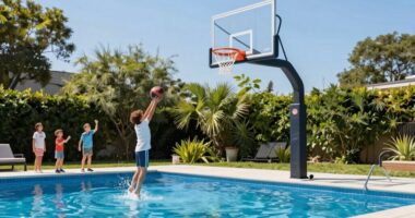 top pool basketball hoops
