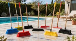top pool deck brooms