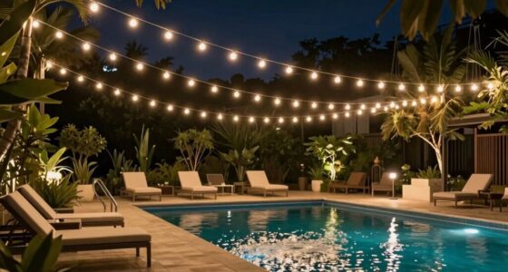 top pool deck lighting