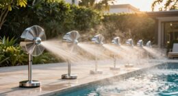 top pool deck misting fans