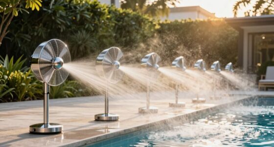top pool deck misting fans