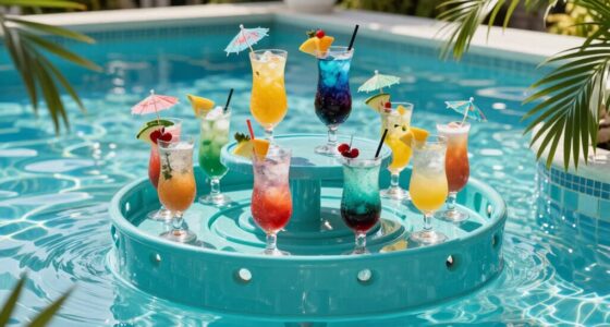 top pool drink floats
