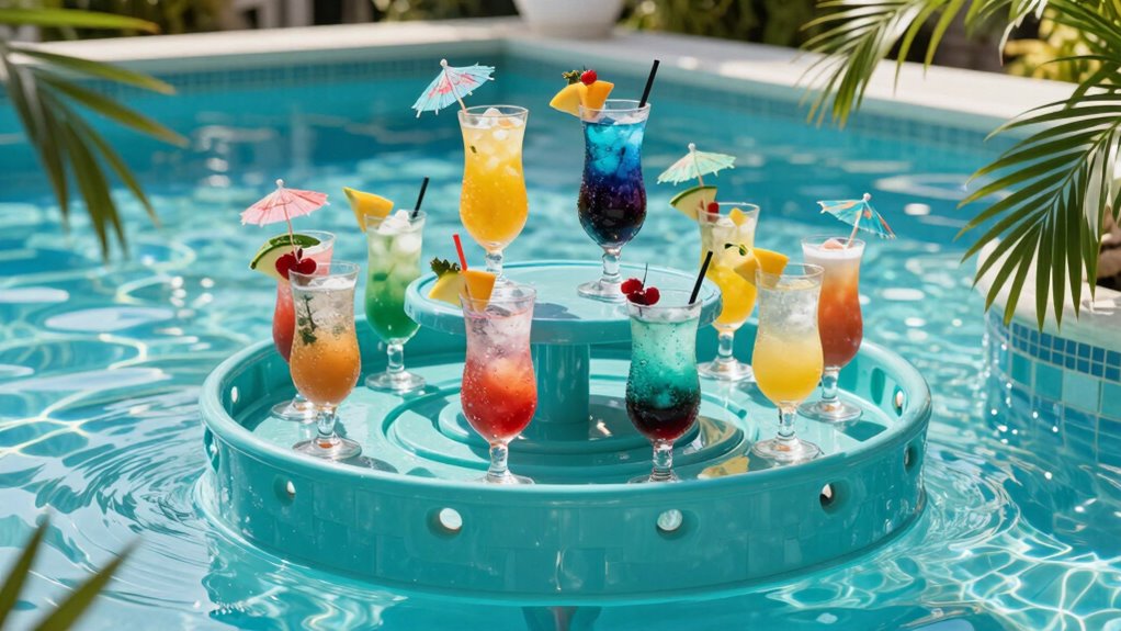 top pool drink floats