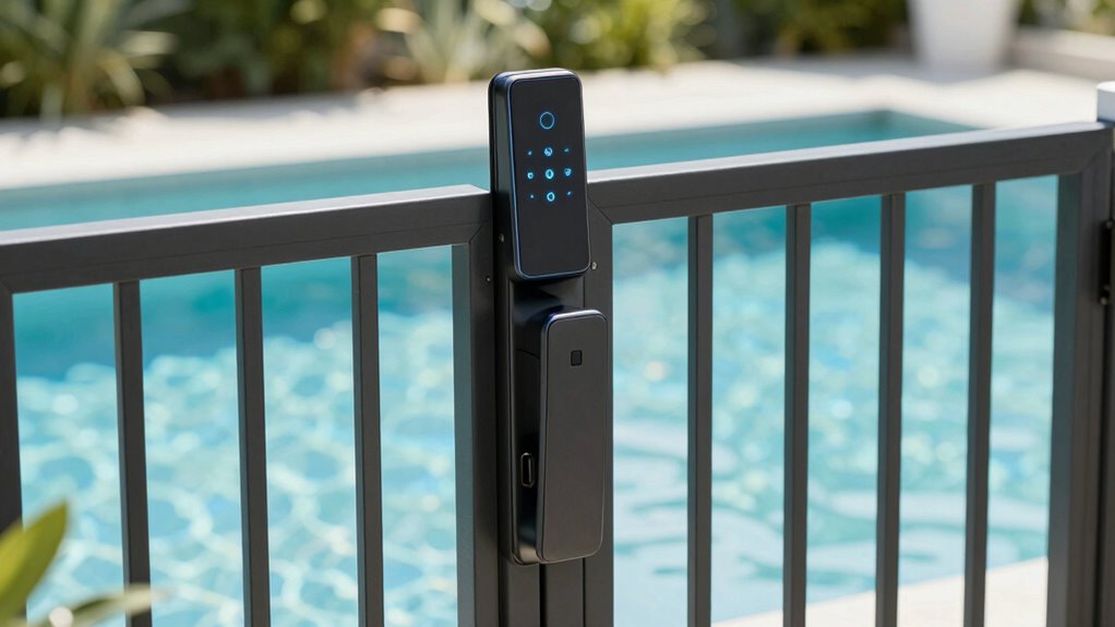 top pool gate smart locks