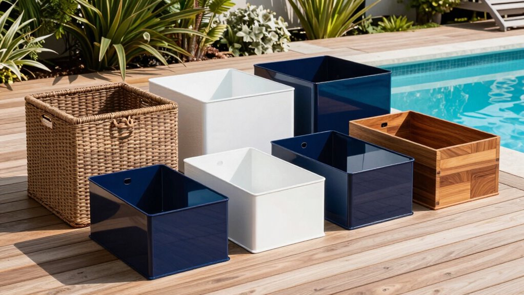 top pool gear storage
