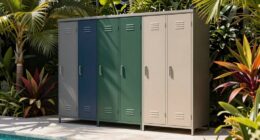 top pool house lockers