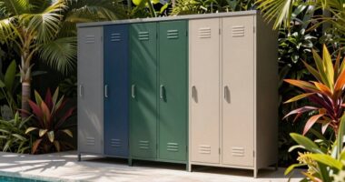 top pool house lockers