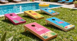 top pool party cornhole sets