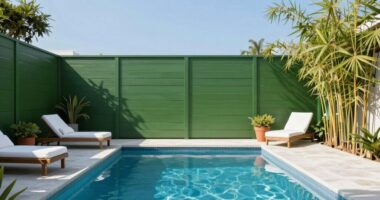 top pool privacy fences