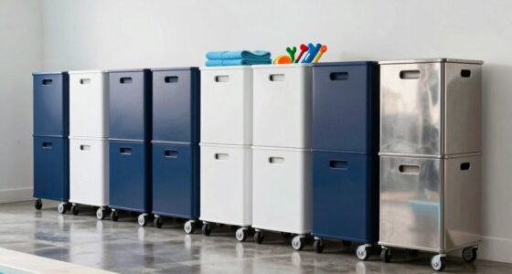 top pool storage crates