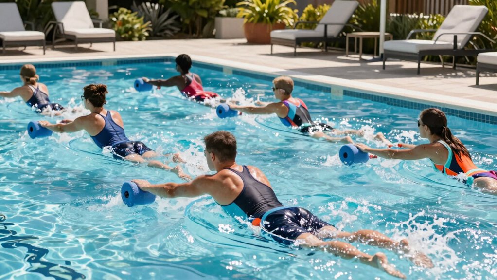 top pool workout sets