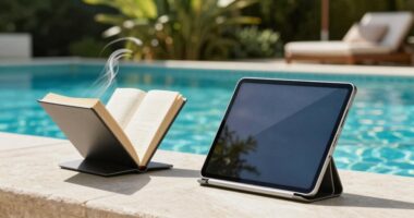 top poolside book holders