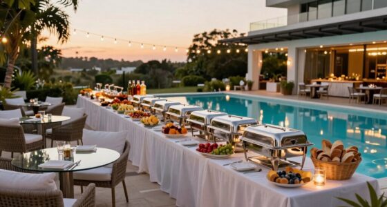 top poolside buffet ideas