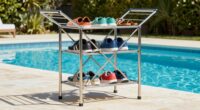 top poolside drying racks