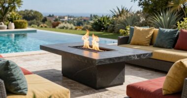 top poolside fire tables