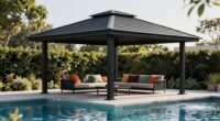 top poolside hardtop gazebos