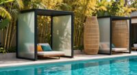 top poolside privacy options