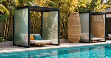 top poolside privacy options