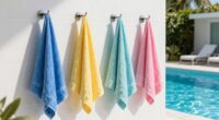 top poolside towel hooks
