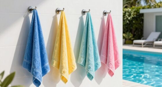 top poolside towel hooks