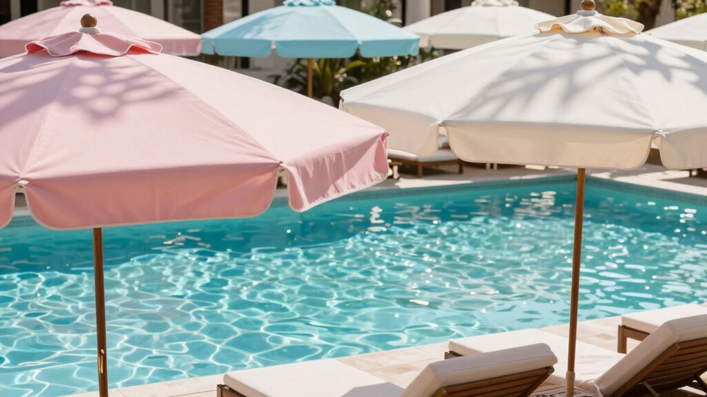 top poolside umbrella options