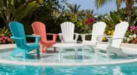 top resin adirondack pool chairs