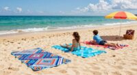 top sandy beach mats