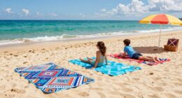 top sandy beach mats