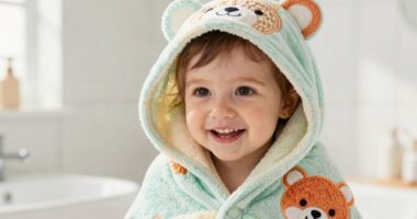 top toddler hooded towels