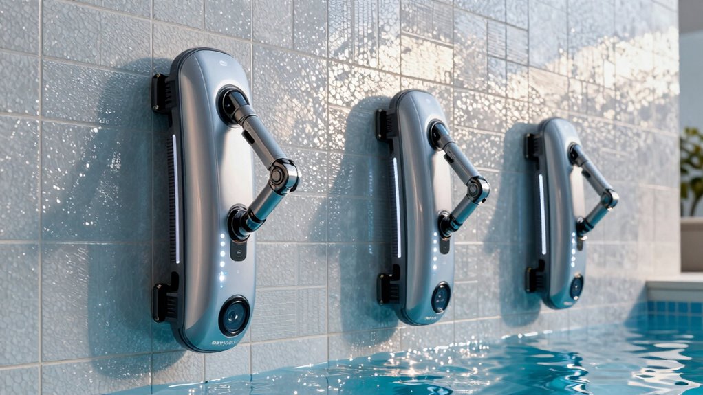 top wall climbing pool cleaners