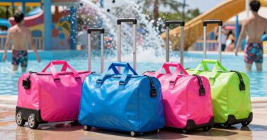 top water park travel bags