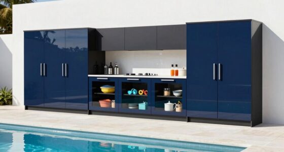 top waterproof outdoor cabinets