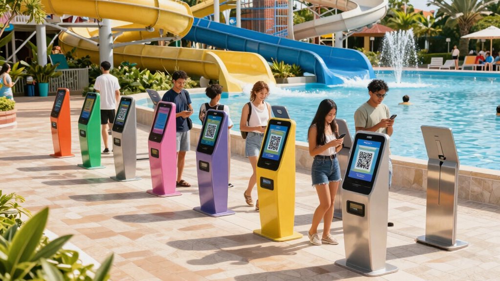 virtual reservations enhance crowd flow