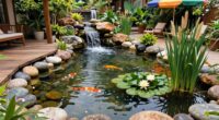 water features backyard enhancements