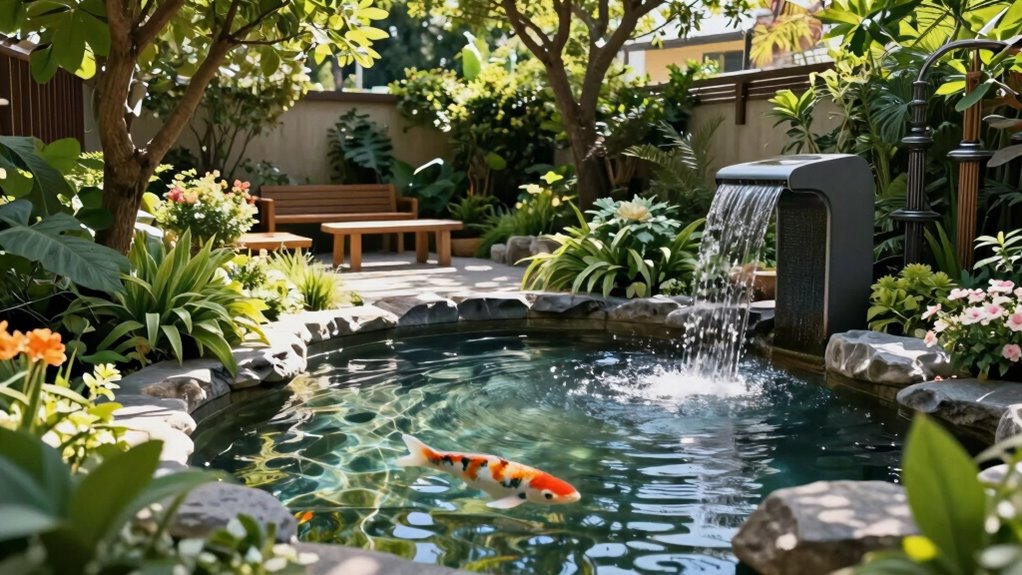 water features supporting native wildlife