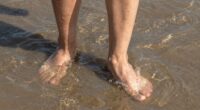 water resistance makes walking challenging