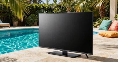 water resistant tv installation