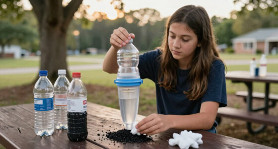 A junior high school student from Warrenton, Virginia, built a water filter in her garage that removes 95.5% of microplastics from drinking water.