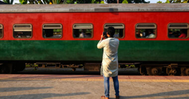 A train from Bangladesh