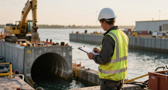 First tunnel element of the Fehmarnbelt Tunnel immersed