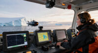 Unmanned submarine mapping West Antarctica’s Dotson Ice Shelf reported strange under-ice structures, then went silent after traveling underwater roughly ten miles towards the ice shelf’s center.
