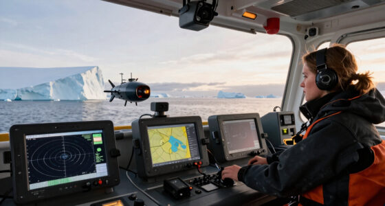 Unmanned submarine mapping West Antarctica’s Dotson Ice Shelf reported strange under-ice structures, then went silent after traveling underwater roughly ten miles towards the ice shelf’s center.