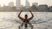 ‘You feel you’ve conquered the world’: a Thames swimmer on the river’s first bathing site in London
